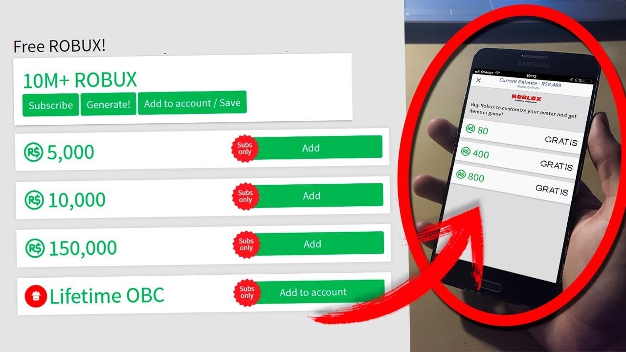 generador de robux para roblox como obtener robux gratis facil y rapido