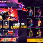 Qué recompensas hay en los eventos del Pase Elite de Free Fire